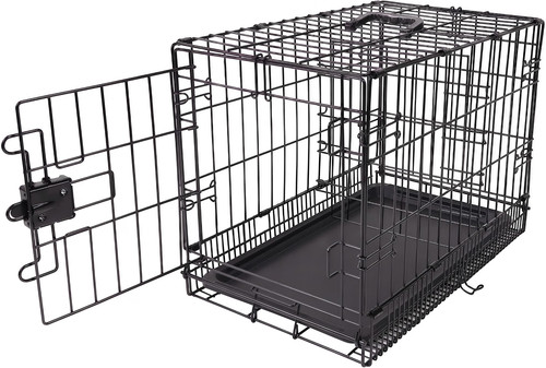 Medium metal dog - crate, cage