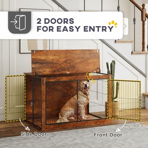 Dog crate furniture w - 46.46'',