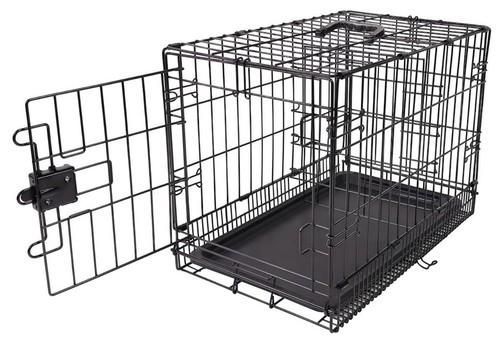 Dog crate single door folding - dog,