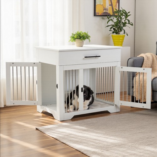 78cm dog cage double - dog, door
