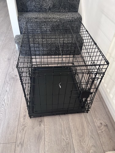 Metal dog crate cage with - metal,