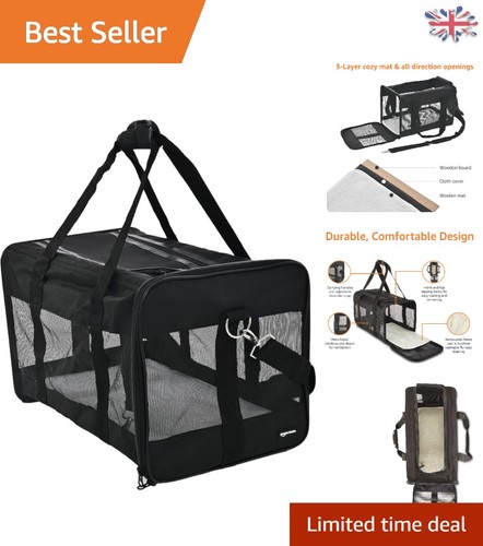 Black soft sided - pet, travel