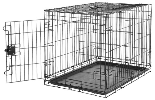 Large metal dog crate cage - metal,