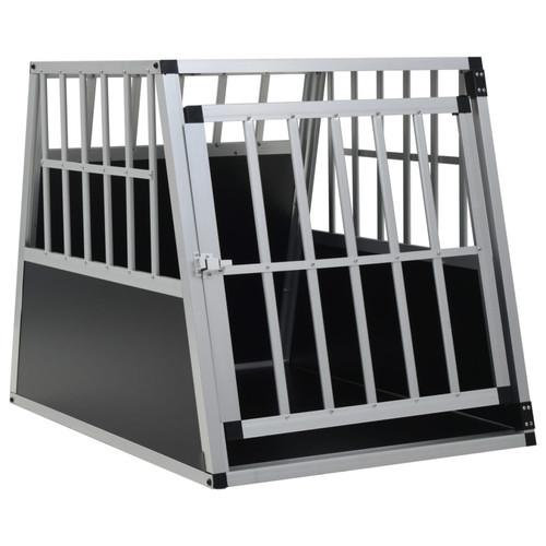 Dog cage silver aluminium - dog, &