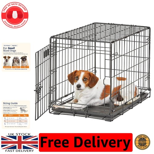 Small folding dog crate - folding,